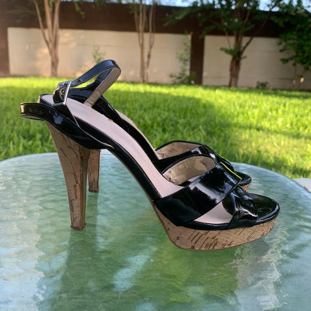 Black Strappy Heels